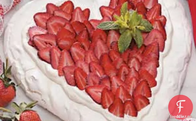 Pavlova cu căpșuni