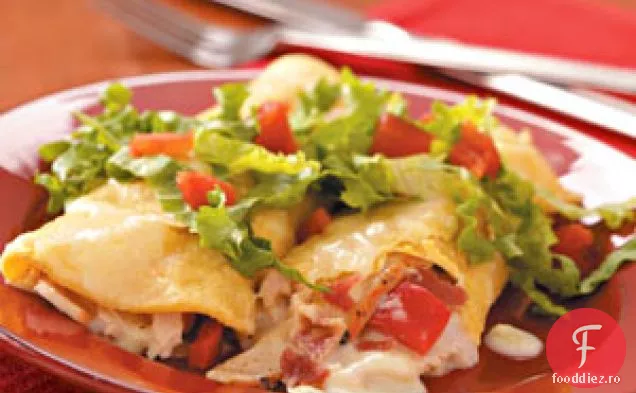 Enchiladas cu curcan în stil club