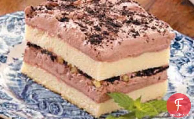 Desert cu budincă de prăjitură