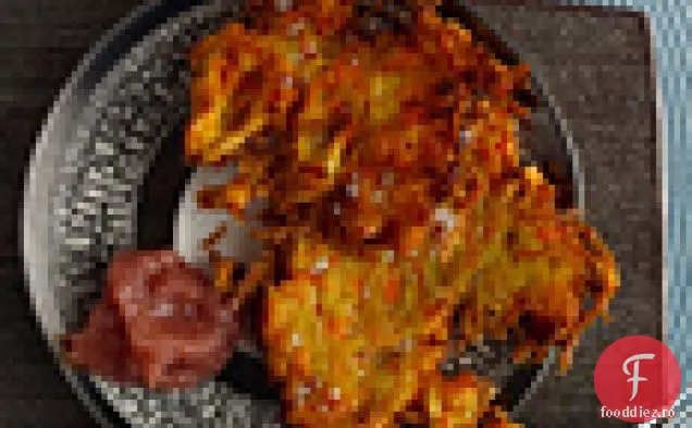 Latkes De Cartofi De Morcov