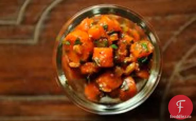 Morcovi confiate de ghimbir-var