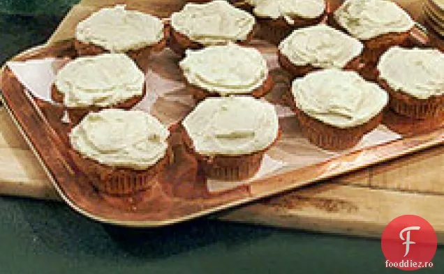 Cupcakes Cu Ghimbir De Morcovi