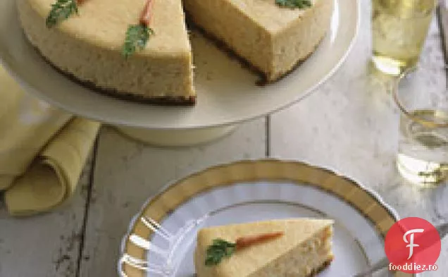Cheesecake De Morcovi Cu Morcovi De Marțipan