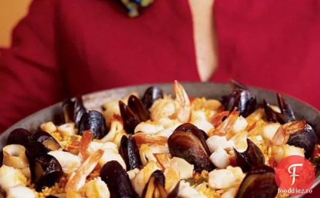 Paella Cu Fructe De Mare