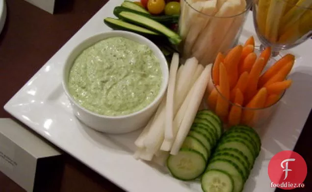 Verde Zeita Dip Cu Crudite