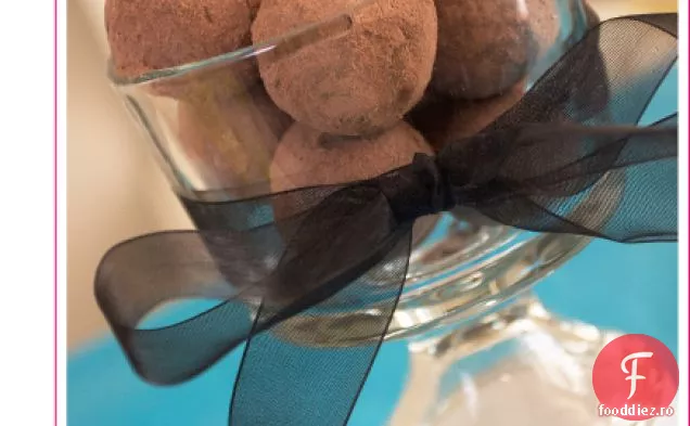 Trufe de ghimbir cu ciocolată {cu Cacao și sare de mare afumată}