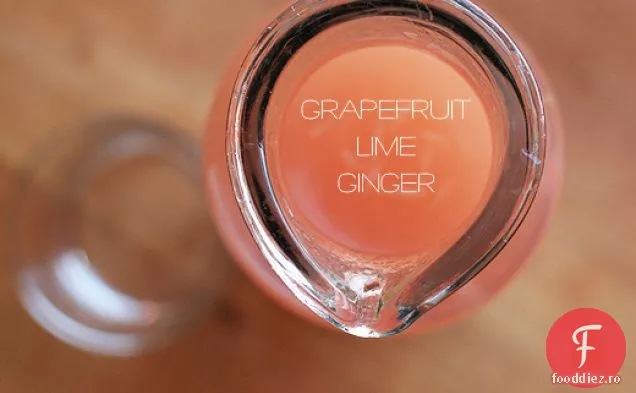 Suc De Grapefruit, Lime Și Ghimbir