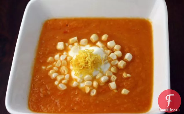 Supă De Morcovi Cu Ghimbir Și Lămâie