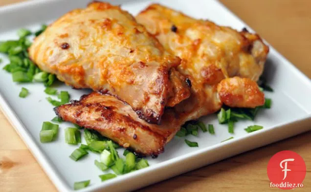 Pulpe De Pui Prăjite Picante Cu Miso Și Ghimbir