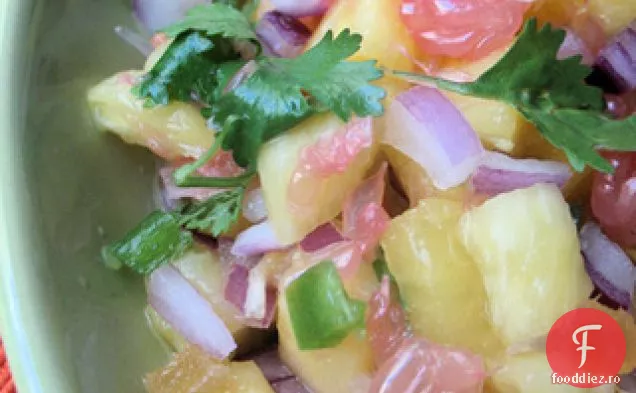 Salsa Cu Ananas Și Grapefruit