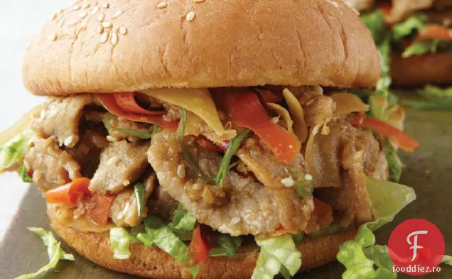 Rețetă De Burger De Porc Cu Ghimbir