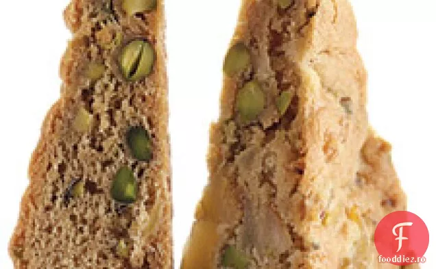 Pere, Fistic Și Ghimbir Blondies