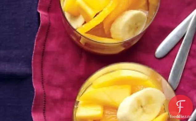 Fructe Tropicale În Sirop De Ghimbir