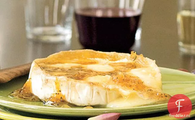 Brie Caldă Cu Glazură De Ghimbir-Citrice