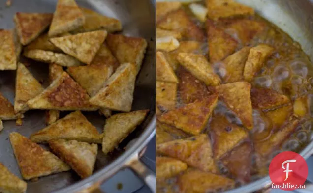 Rețetă Tempeh cu tigaie portocalie