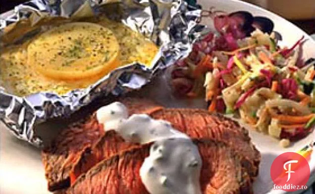 Friptură Friptă Cu Sos De Hrean