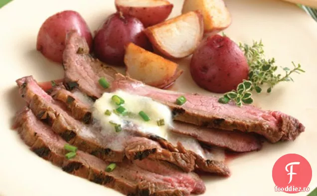 Friptură De Flanc Cu Unt De Hrean