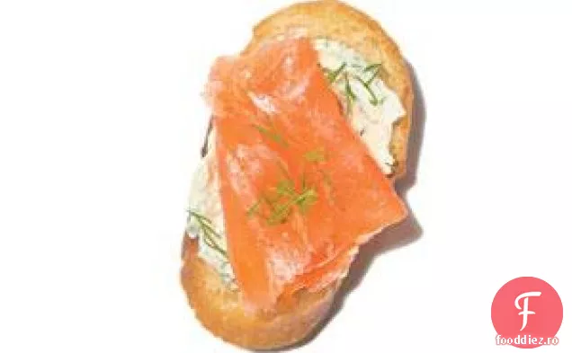 Crostini De Somon Afumat