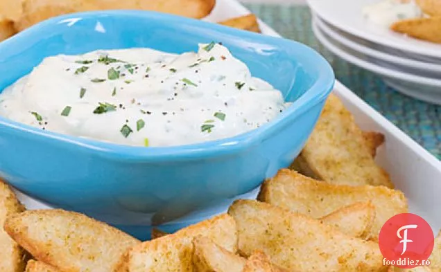 Pene De Cartofi Prăjiți Cu Maioneză De Tarhon