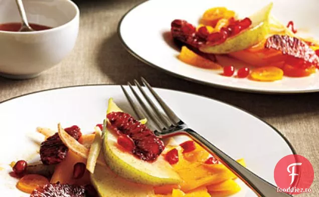 Salată De Fructe Cu Bijuterii De Iarnă