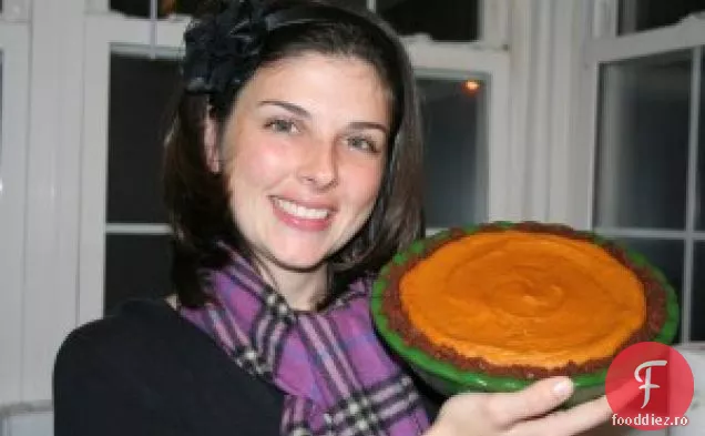Plăcintă cu dovleac Vegan fără coacere