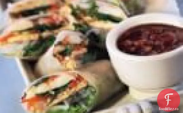 Rulouri proaspete de primăvară cu Dip Hoisin-arahide (Goi cuon)