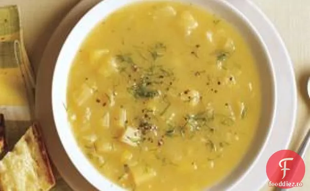 Supă De Păstârnac Și Fenicul Cu Mărar