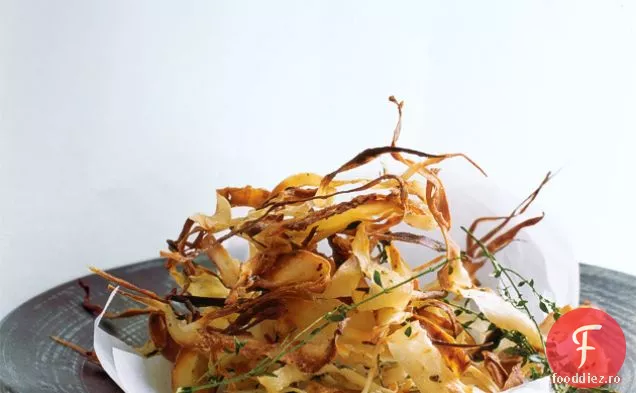 Fâșii De Păstârnac De Parmezan Și Cimbru De Lămâie