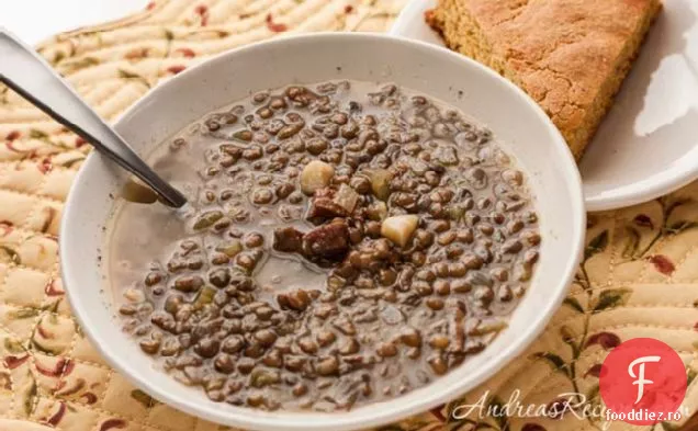 Supă De Șuncă Și Linte