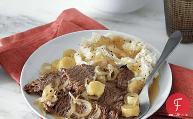 Piept de vită cu bere