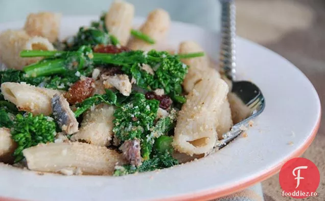 Paste Siciliene Cu Sardine Și Broccoli Rabe