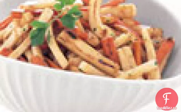 Legume Rădăcinoase Prăjite Glazurate Cu Cidru