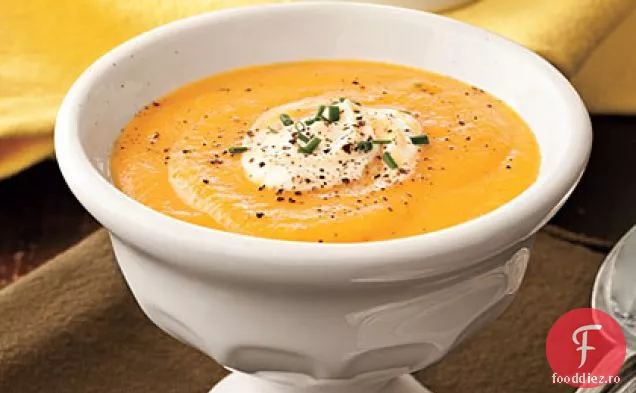 Crema Lyda de supă de morcovi