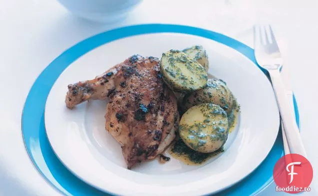 Cartofi Salsa Verde