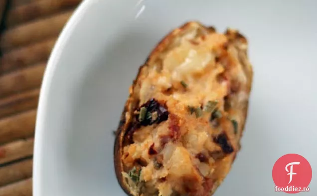 Bacon-chipotle de două ori cartofi la grătar