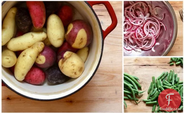 Salată De Cartofi Cu Sare Și Oțet
