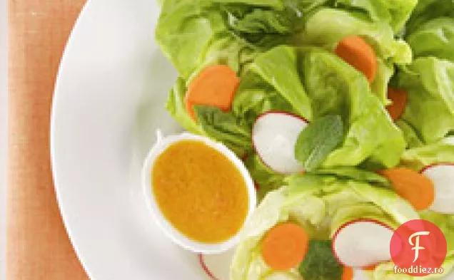 Salată De Morcovi Cu Sos Miso Alb