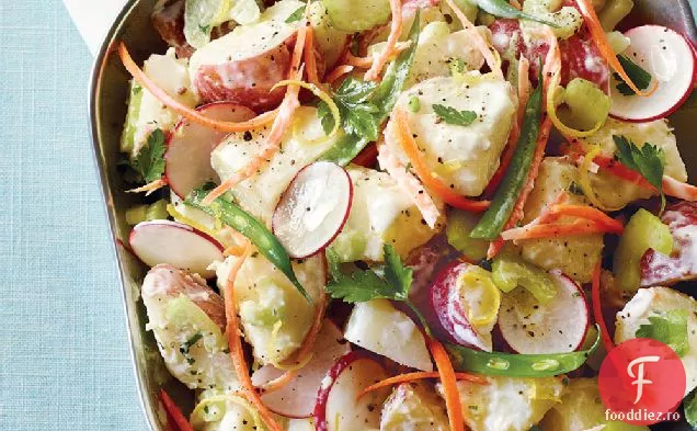 Salată De Cartofi Vegetarieni