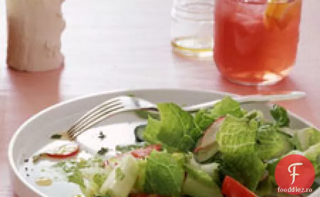 Salată De Grădină Cu Brânză De Iaurt