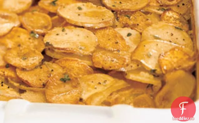 Gratin De Aur Și Cartofi Dulci Yukon