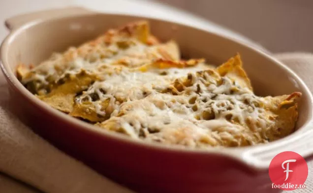 Enchiladas De Cartofi Dulci Cu Fasole Neagră