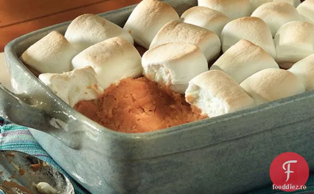 Cartofi Dulci Acoperiți Cu Nalbă