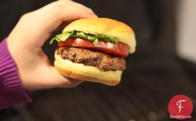 Sliders Și Cartofi Prăjiți De Cartofi Dulci