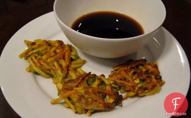 Cina în seara asta: clătite cu cartofi dulci și kimchi