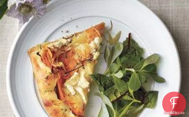 Cartofi Dulci Și Pâine Plată Brie