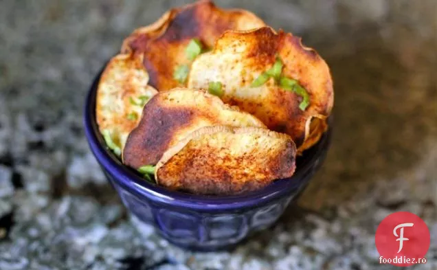 Chipsuri de cartofi dulci fără Gluten