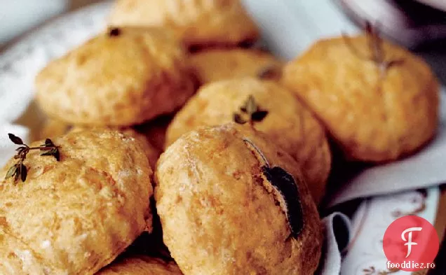 Biscuiți Cu Cartofi Dulci Cu Ierburi