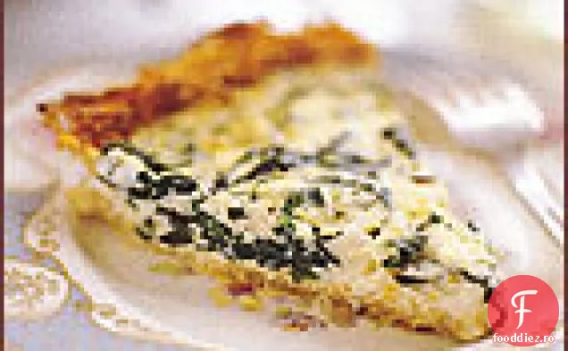 Escarole Torta cu cartofi dulci hash maro crusta