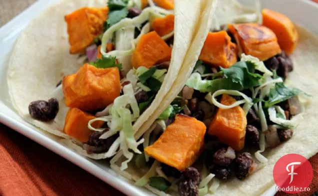 Tacos De Fasole Neagră Și Cartofi Dulci