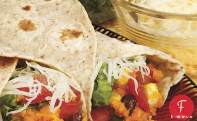 Burritos Picant De Cartofi Dulci
